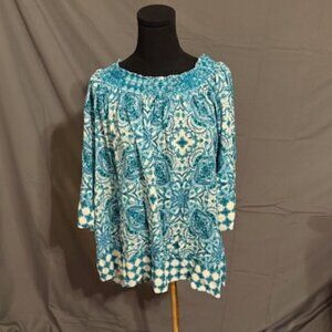 ROSE + OLIVE Blouse Size 2X